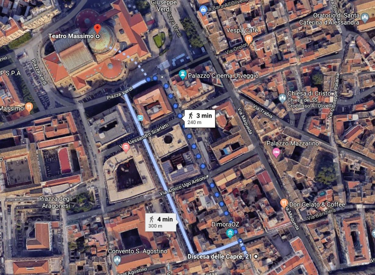 Discesa Delle Capre Studio Confort Palermo Eksteriør billede